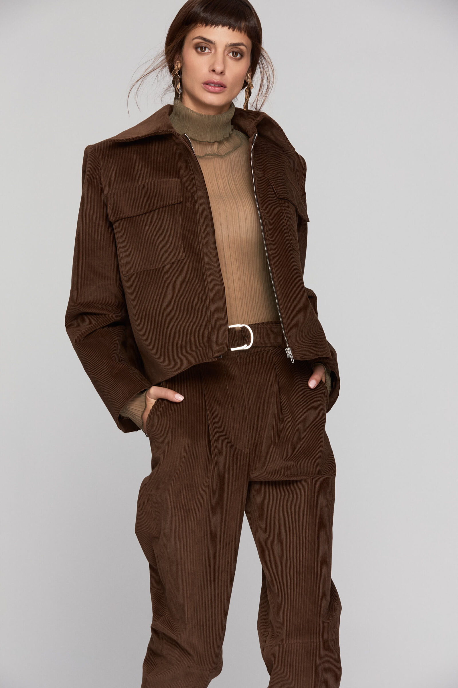 Jacheta Din Catifea De Bumbac "Anais"