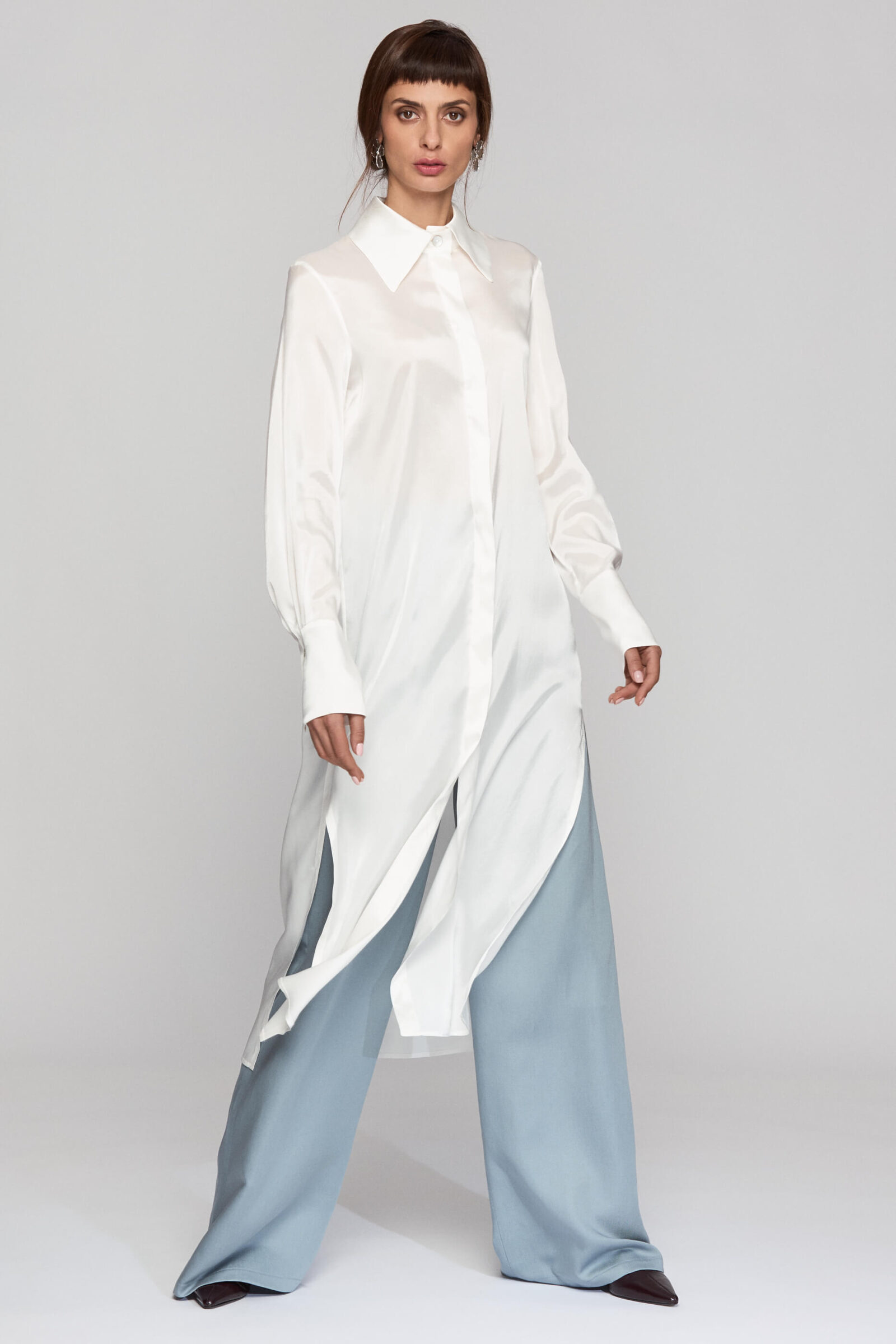 Pantaloni Largi Din Tencel "Kendra"