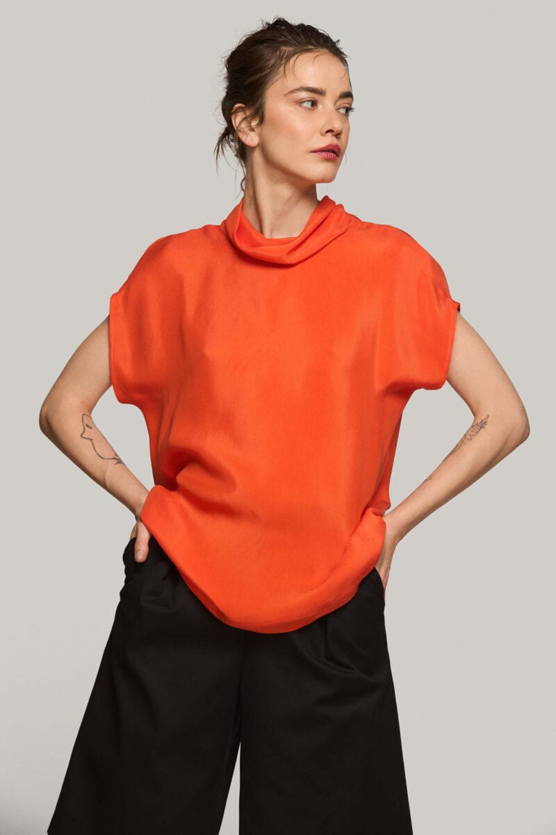 Bluza Lejera Din Cupro "Como"