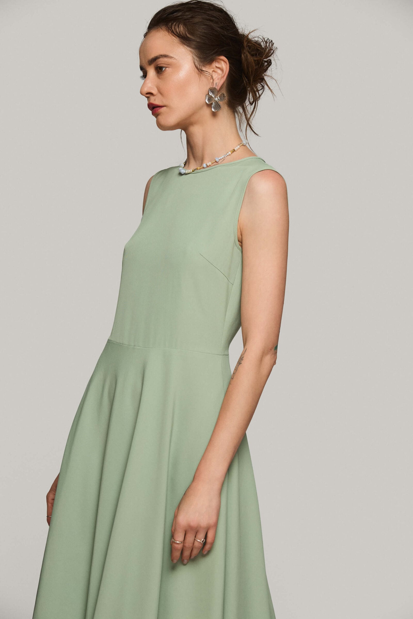 Rochie Lunga Din Tencel "Adana"