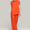 Set Bluza Si Pantaloni Largi din Cupro "Como"