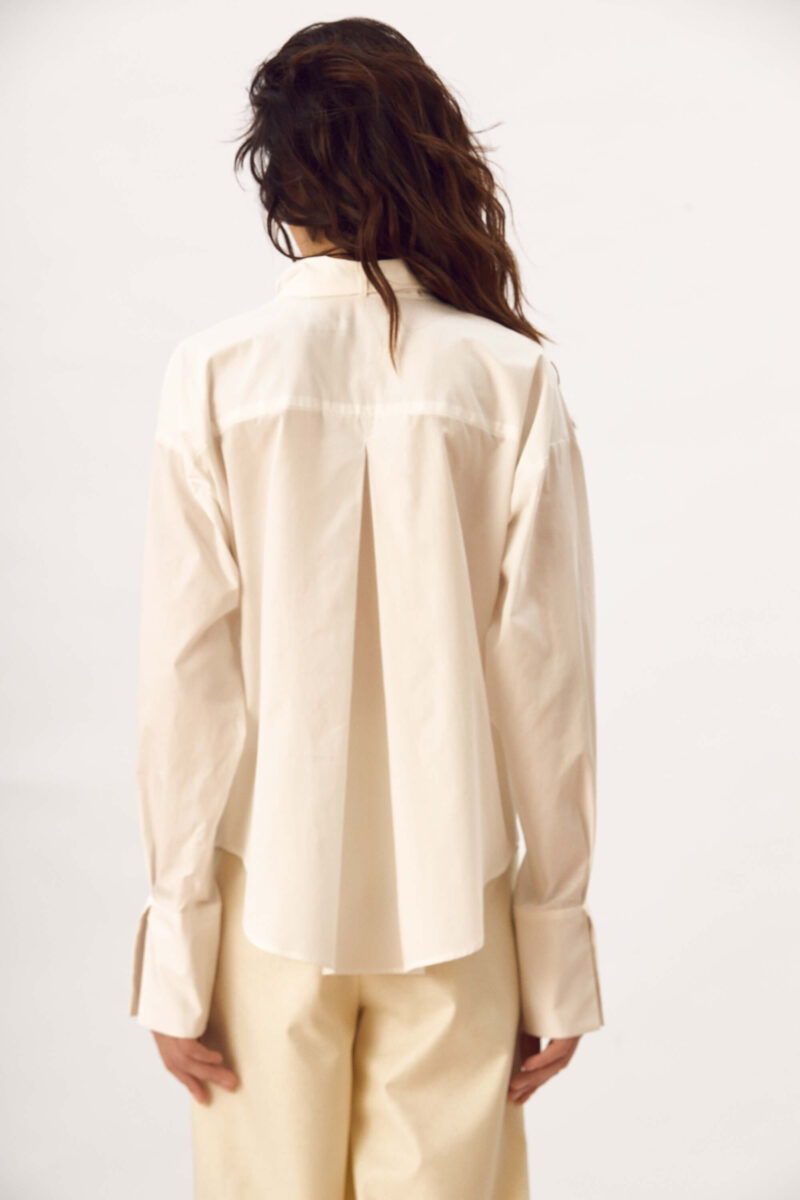 Camasa Din Bumbac Cu Panglica "Alessia"