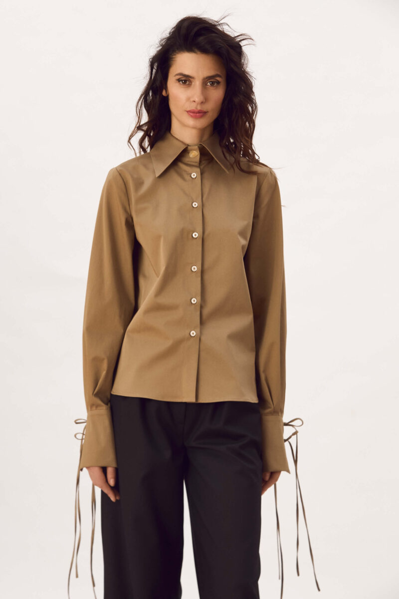 Camasa Din Bumbac Satinat "Yvette"