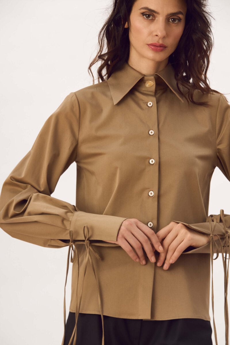 Camasa Din Bumbac Satinat "Yvette"