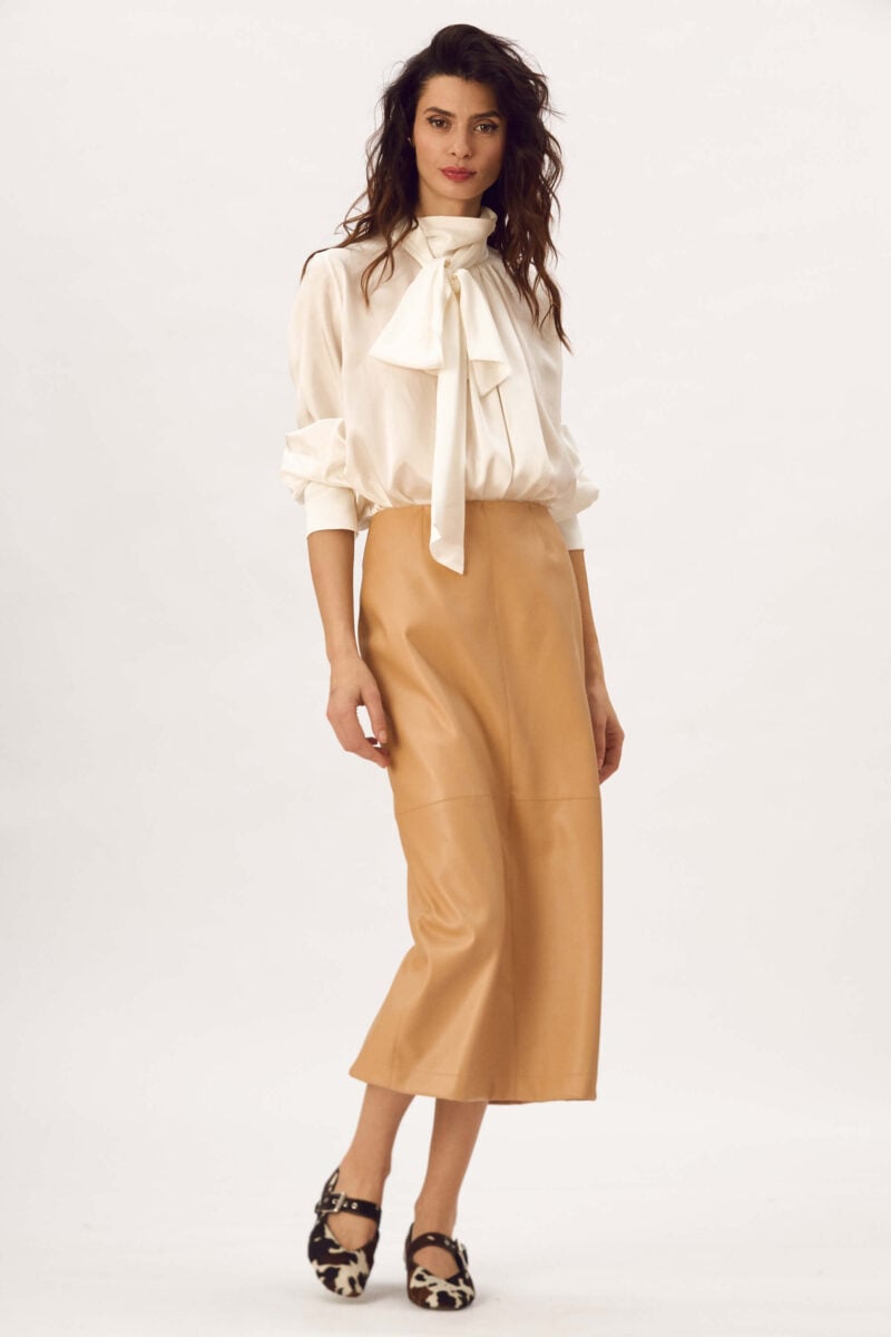 Fusta Din Piele Ecologica "Anastasia"