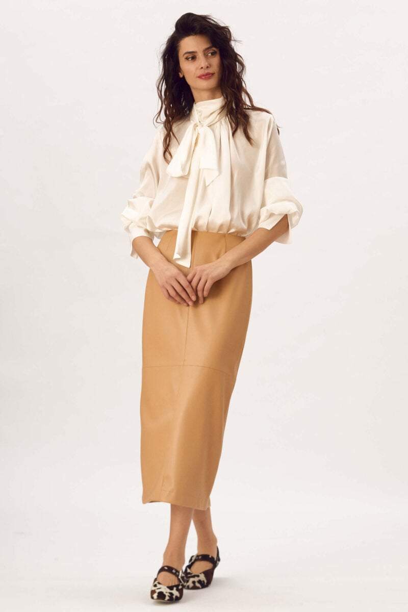 Fusta Din Piele Ecologica "Anastasia"