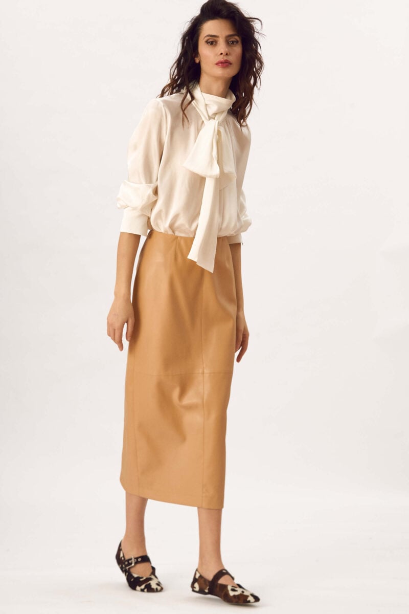 Fusta Din Piele Ecologica "Anastasia"