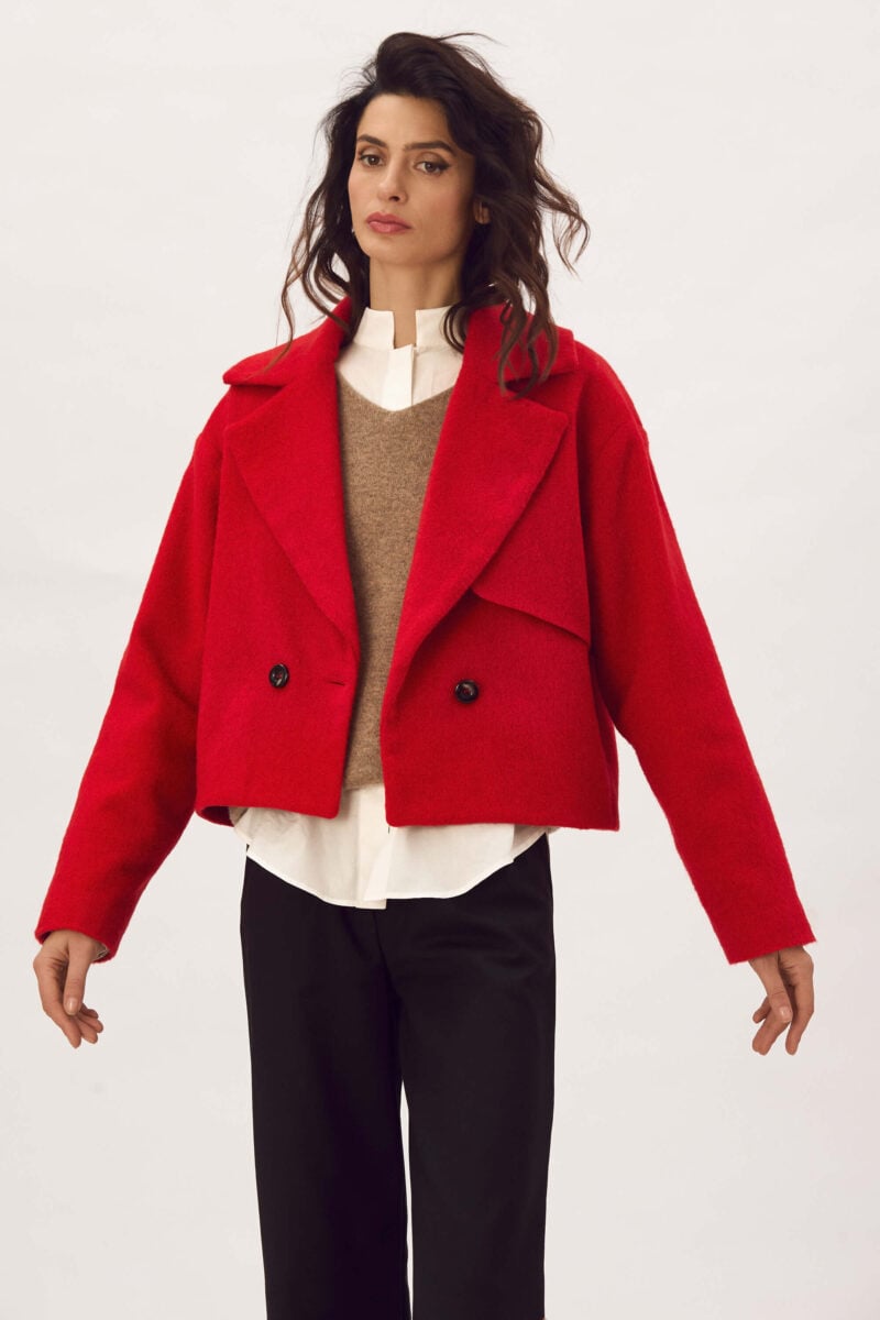 Jacheta Scurta Din Lana "Amina"