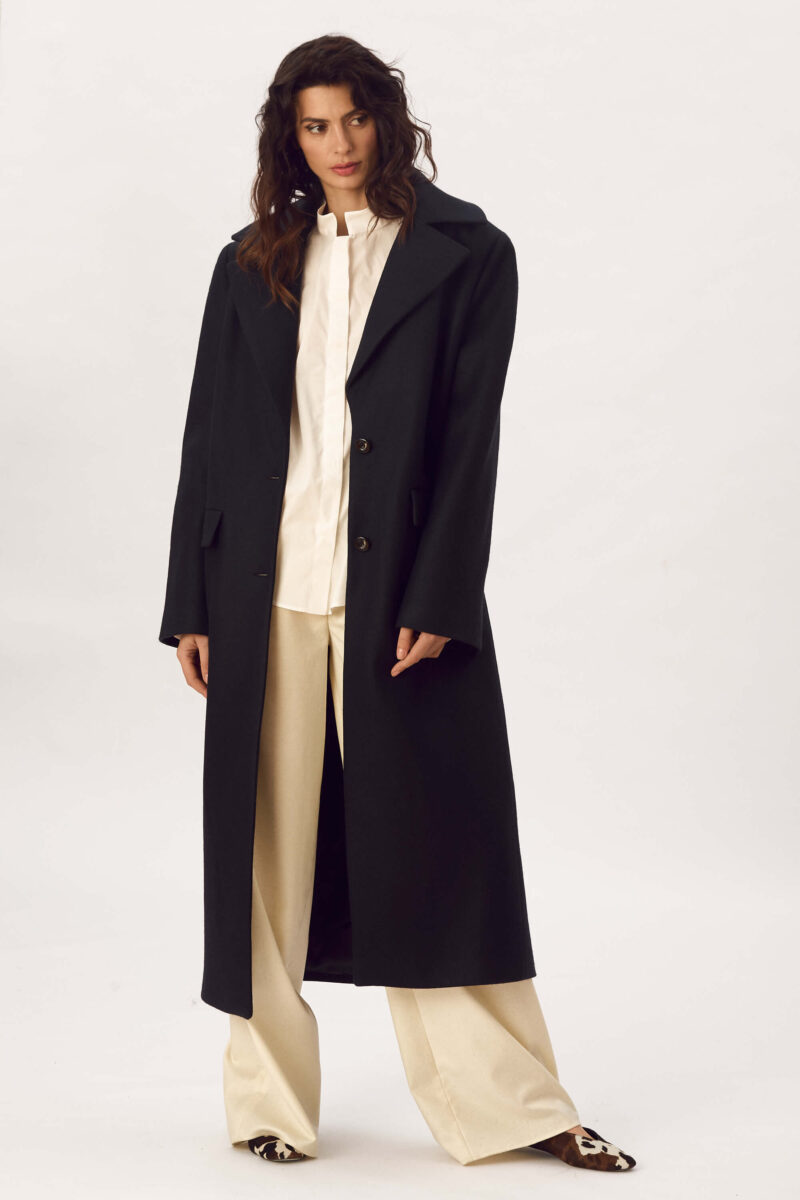 Palton Supradimensionat Din Lana "Livia"