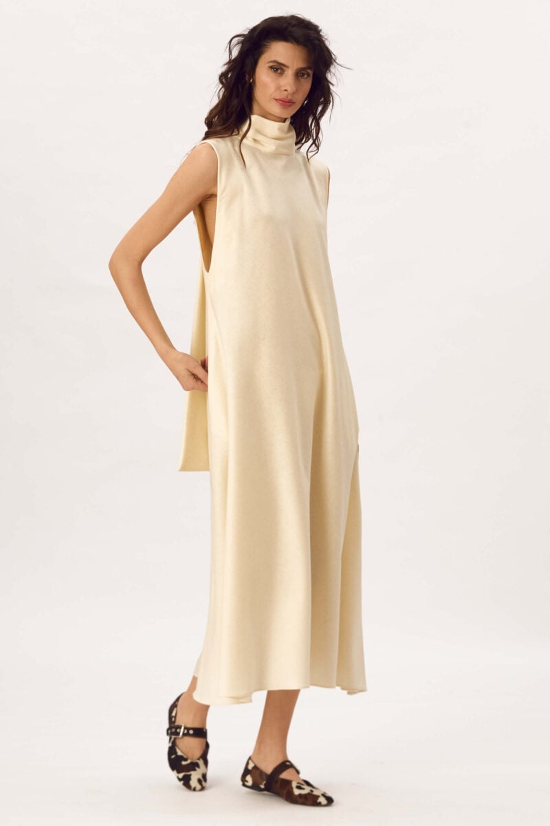 Rochie Lunga Din Lana Subtire "Sally"