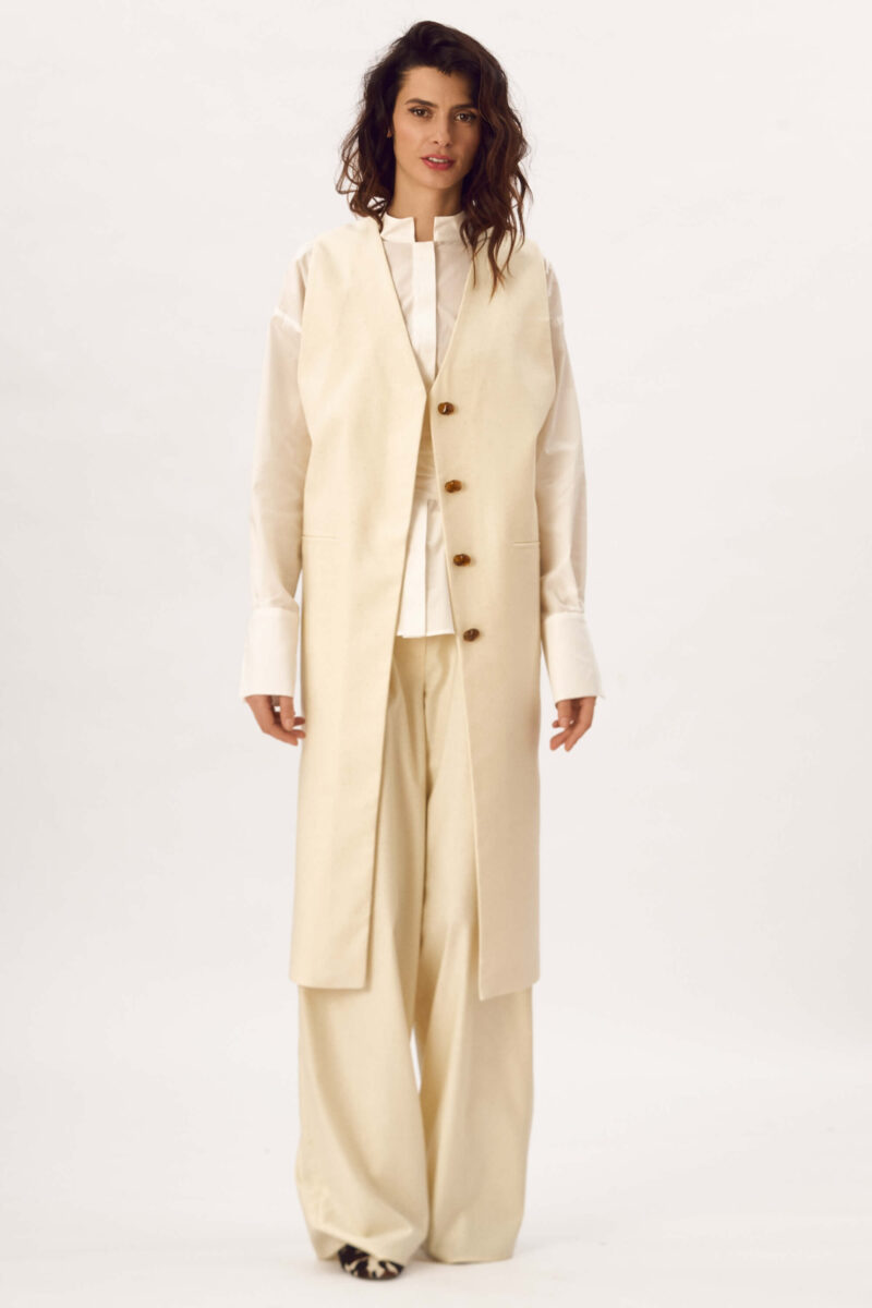 Vesta Lunga Din Lana Subtire "Sally"